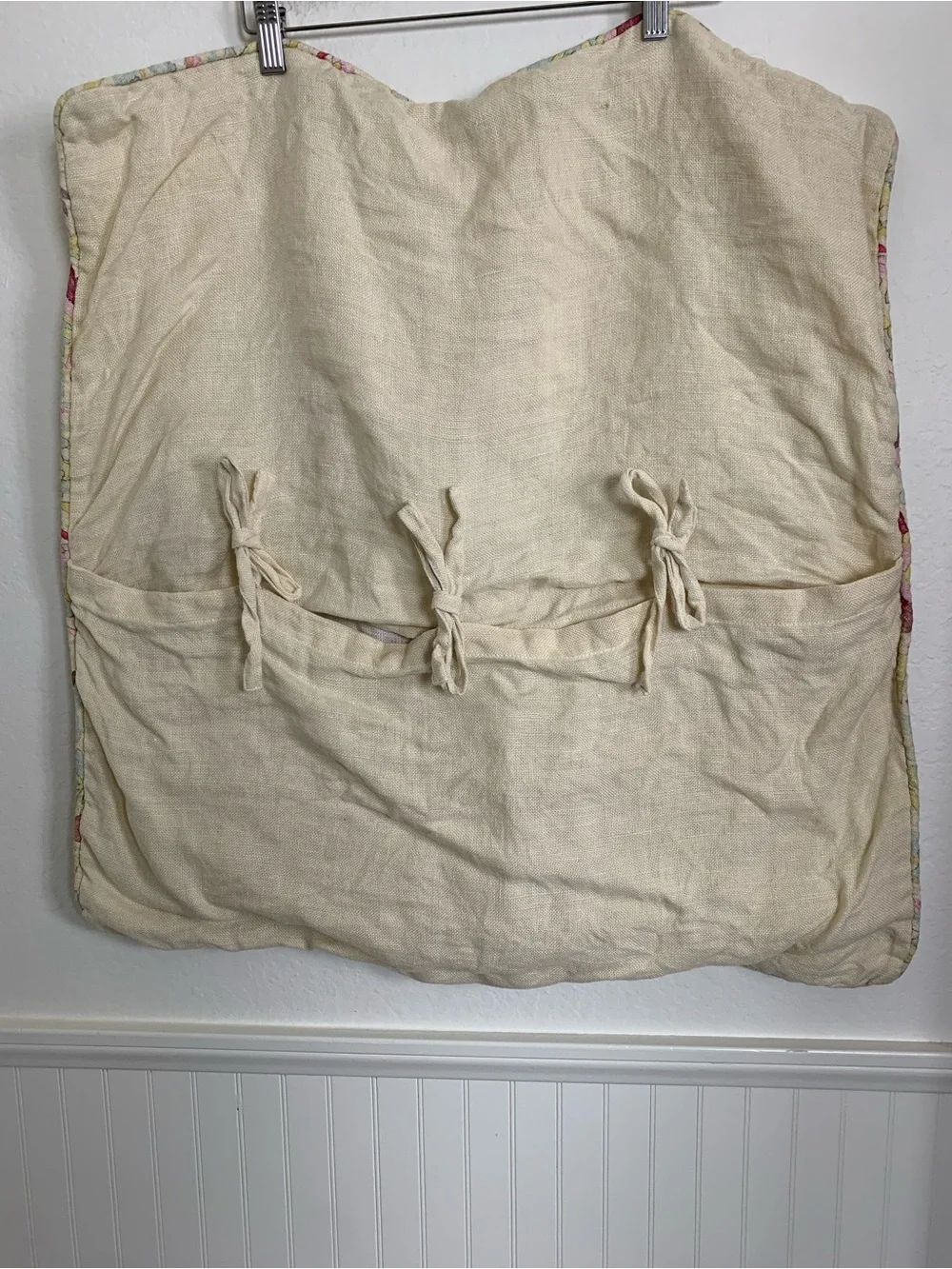 Pine cone hill fine linens 100% linen euro size pillow sham pillowcase